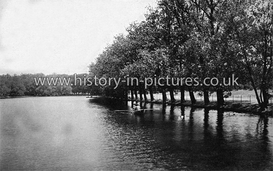 Central Lake and Cranbrook Park, Ilford, Essex. c.1913